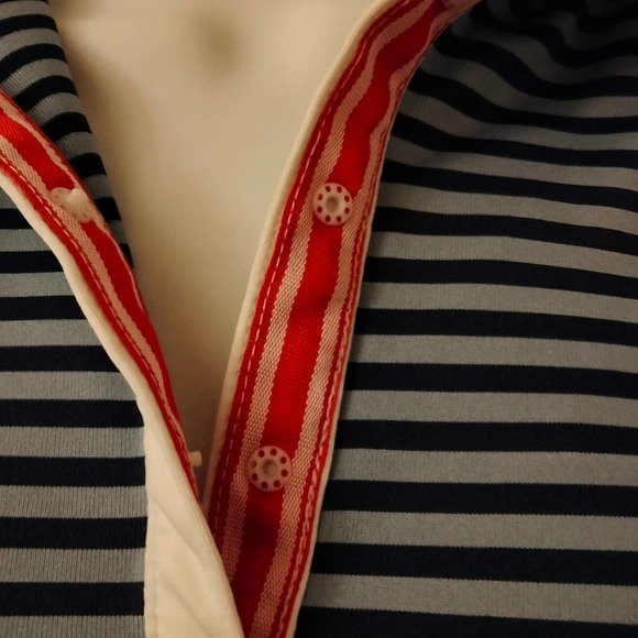 Golf of America Pullover collar shirt size M - Picture 3 of 5